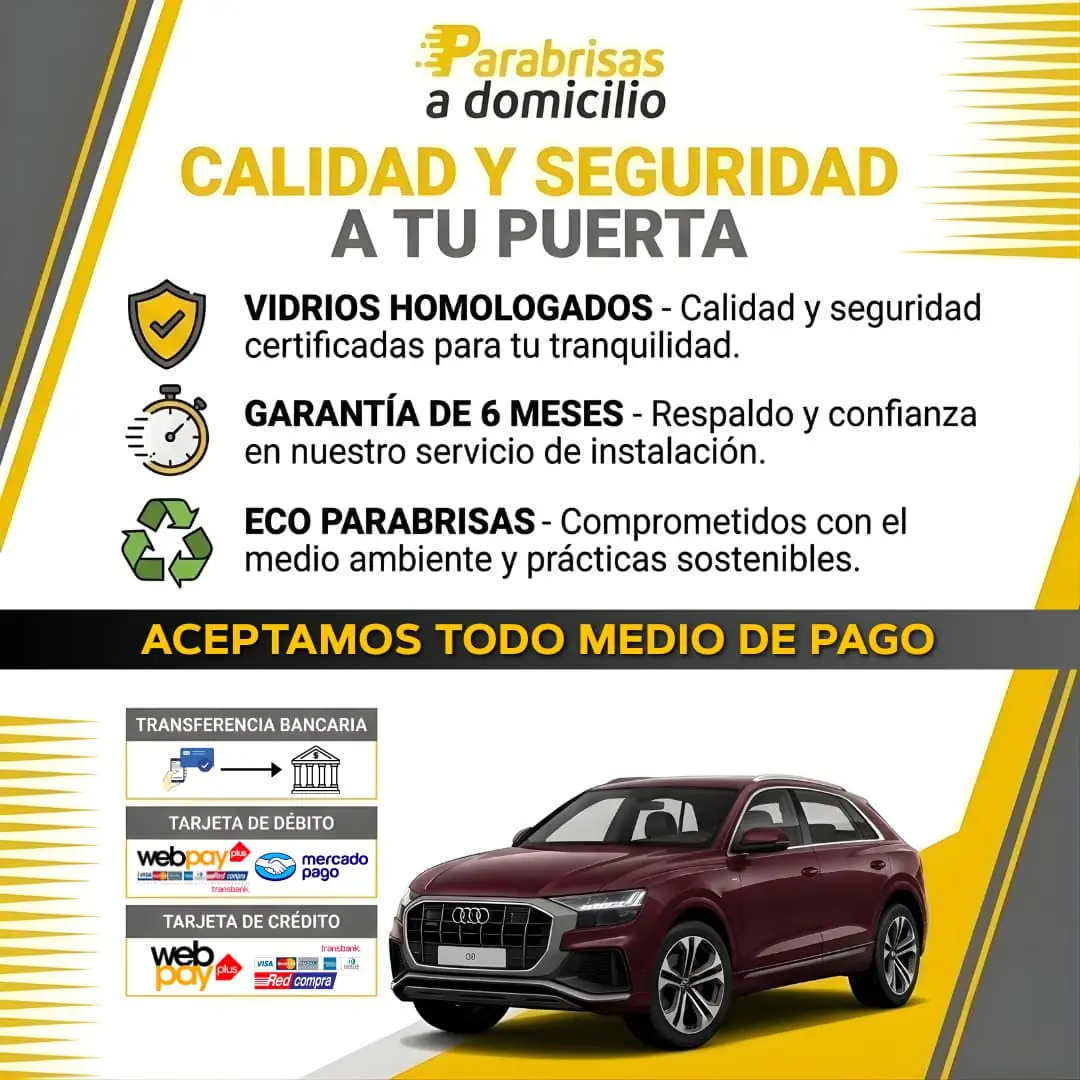 Calidad y seguridad a tu puerta - Medios de pago